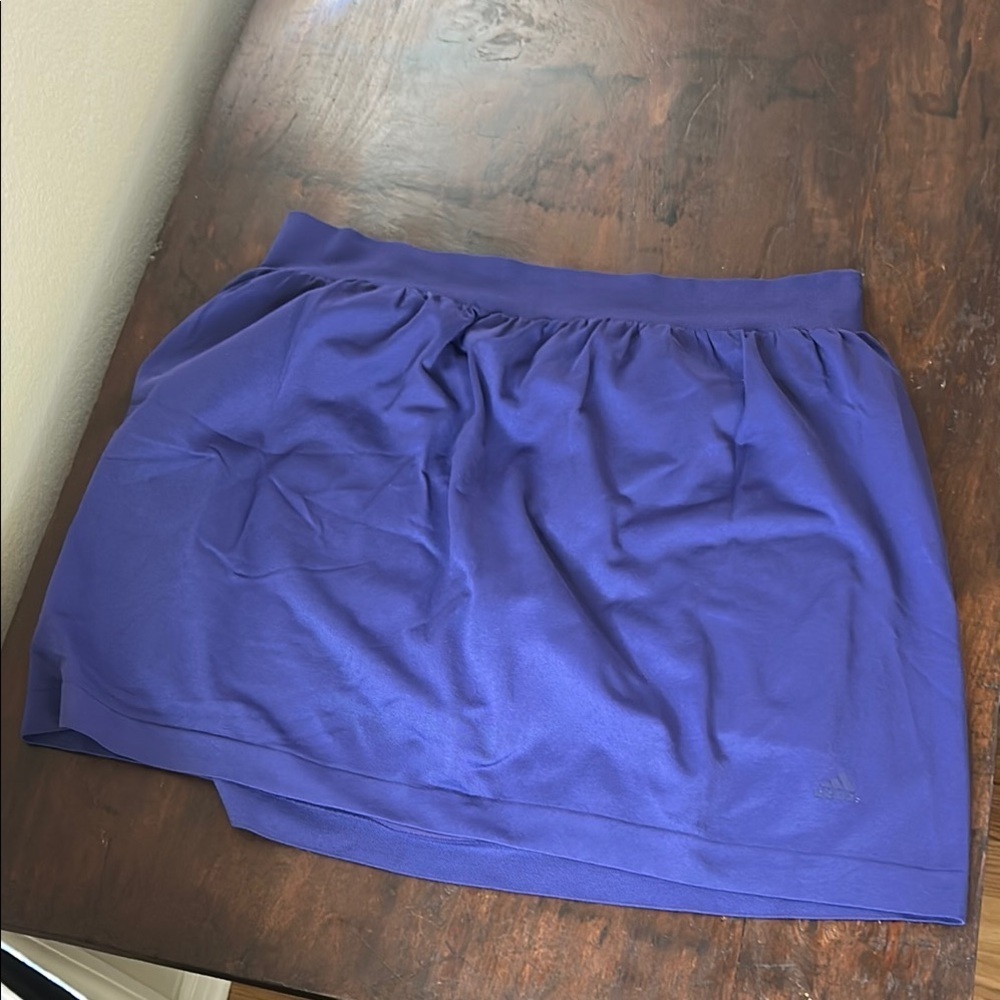 Adidas Purple Athletic Skort with pockets Sz XL
